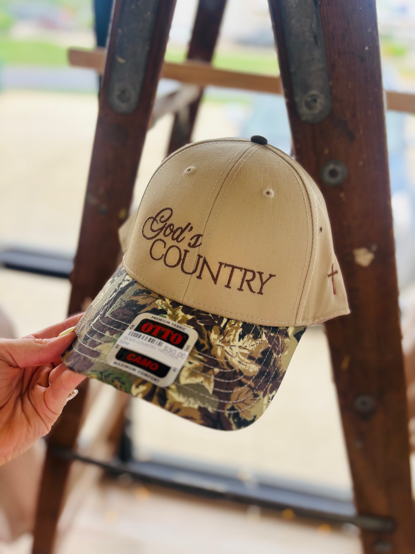 "GOD'S COUNTRY" Trucker Hat