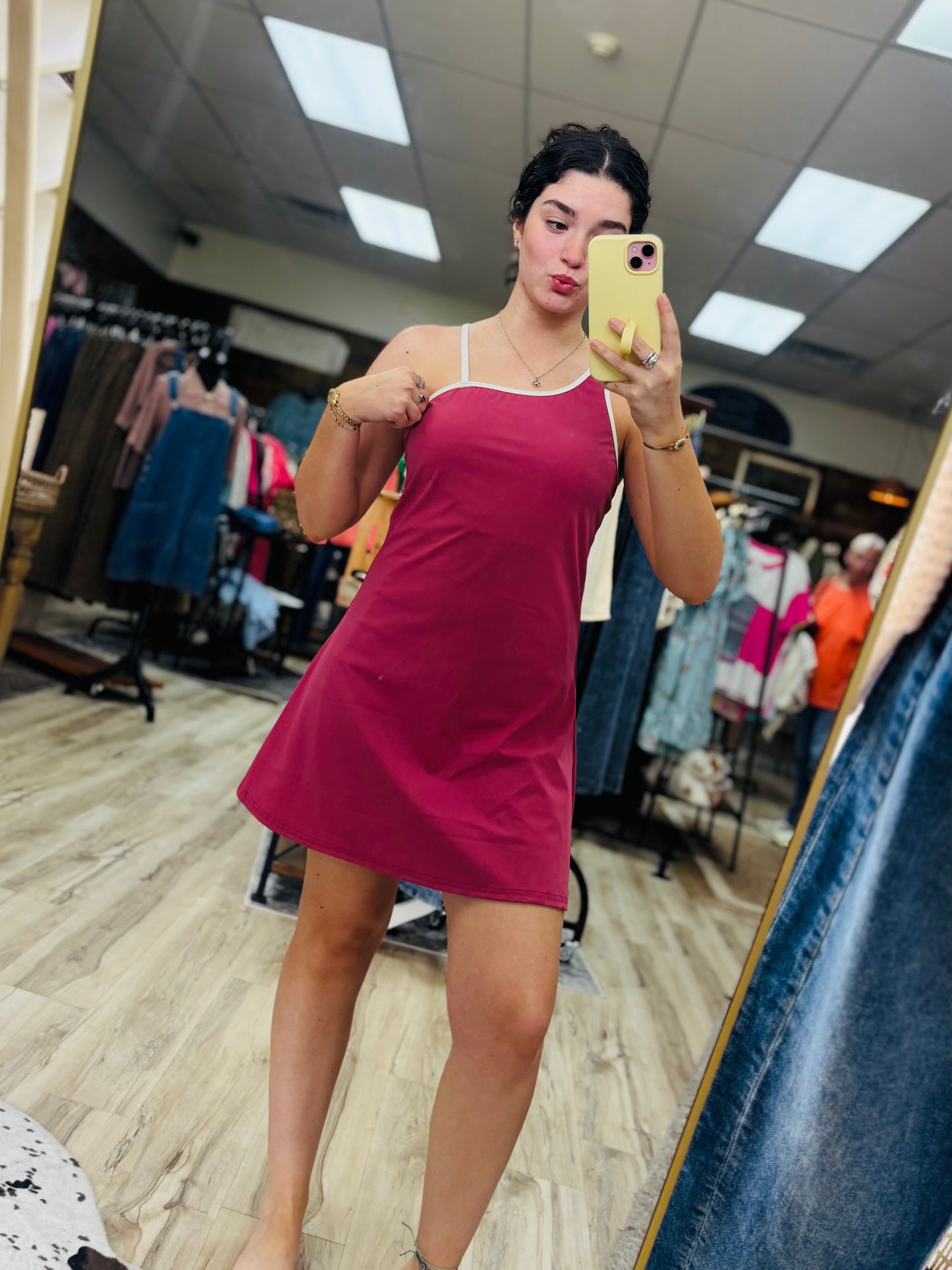Rusty Pink Active Dress