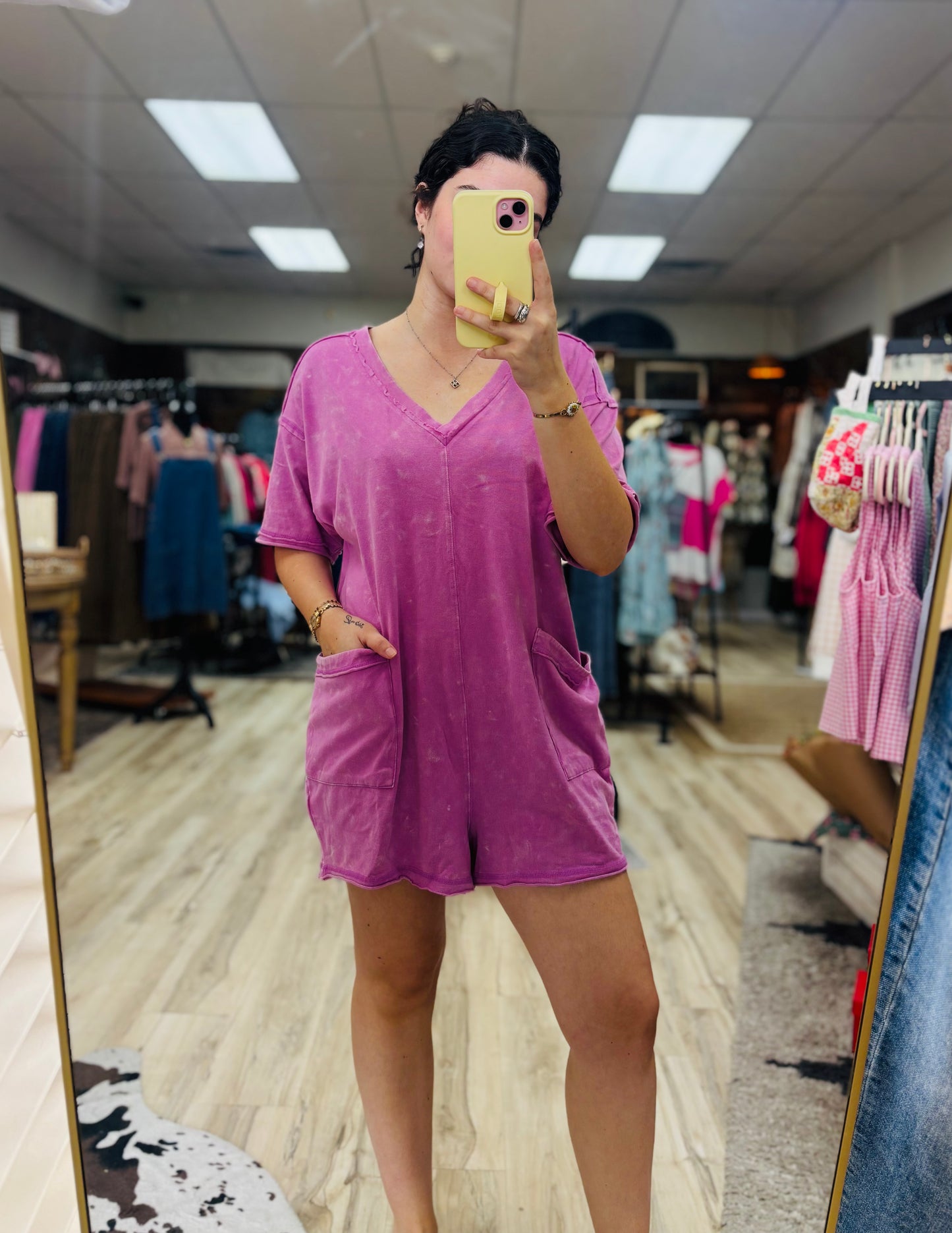 Orchid Oversized Romper