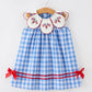 All American Girl Embroidered Dress