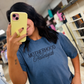 "MOTHERHOOD Hallelujah" Embroidered Tee