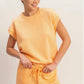 Apricot Shorts & Tee Set