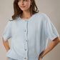 Baby Blue Short Sleeve Top