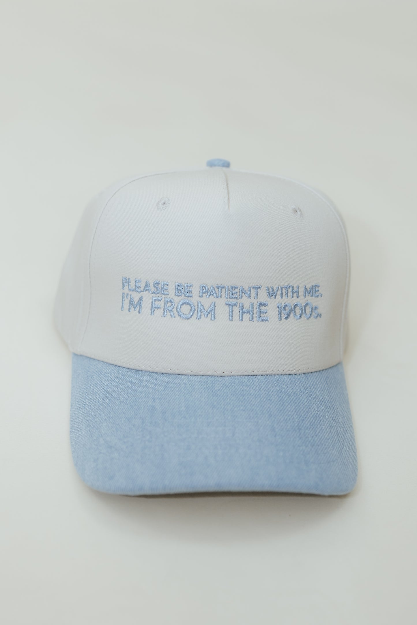"PLEASE BE PATIENT" Trucker Hat