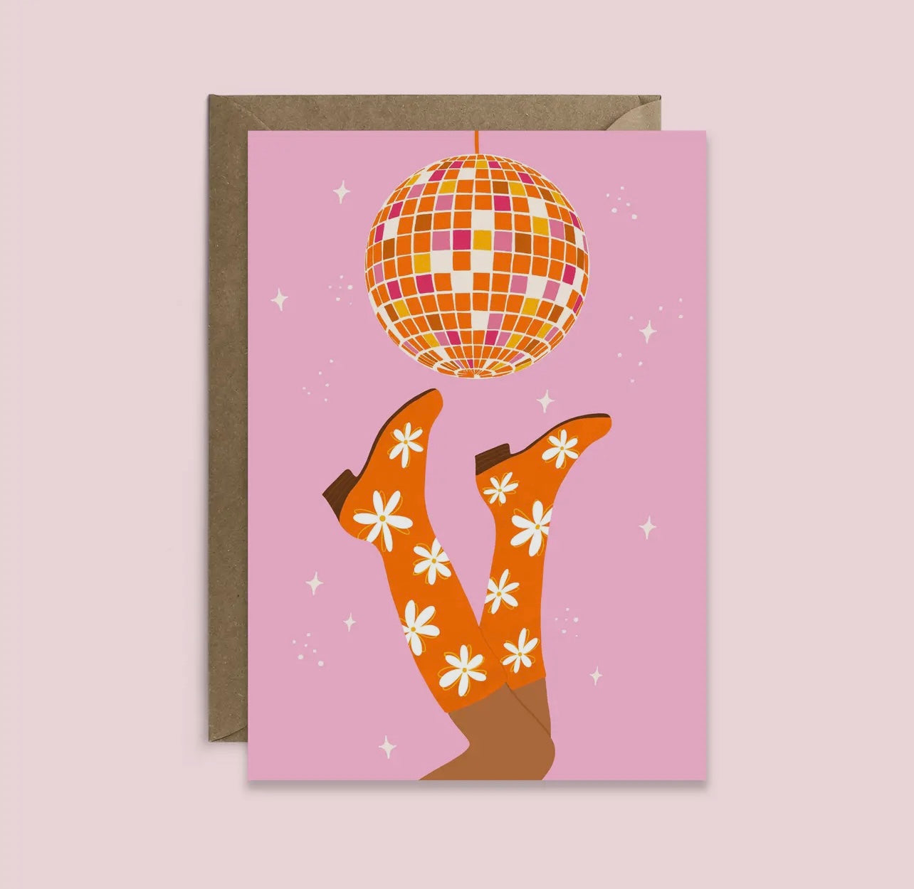 Daisy Disco Card