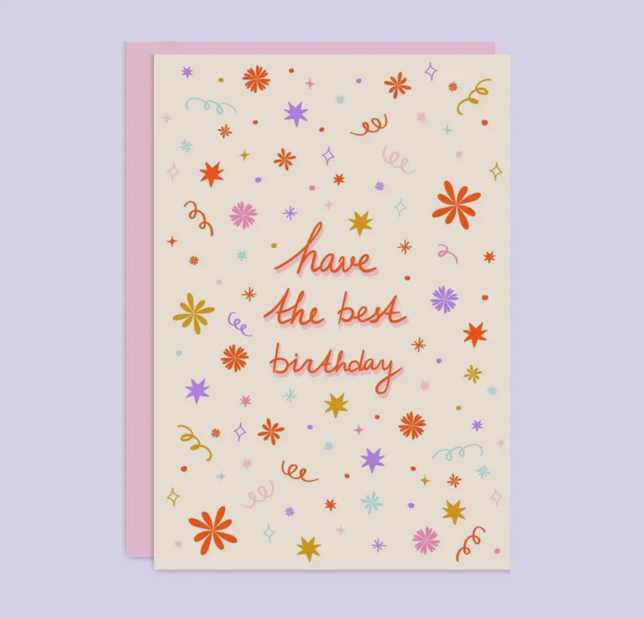 Confetti "Have The Best Birthday" Card