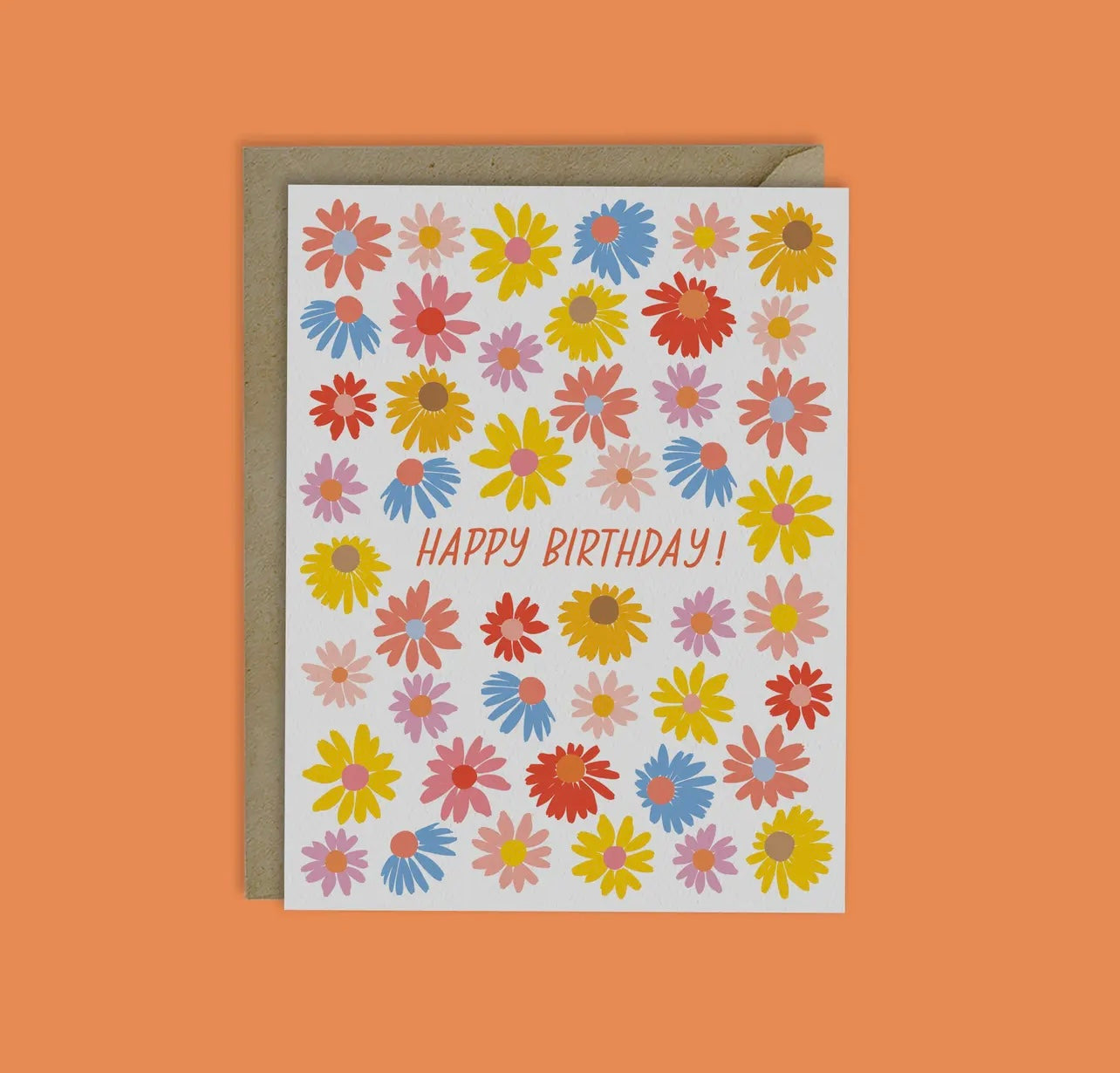 Summer Garden Birthday Card