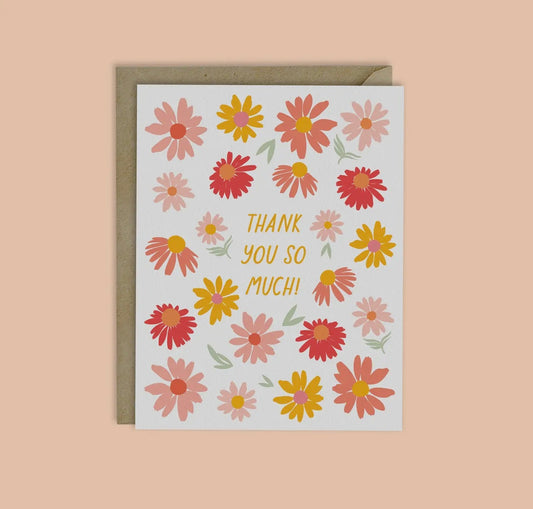 Summer Garden "Thank You" Card