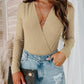 Khaki Rhinestone Bodysuit