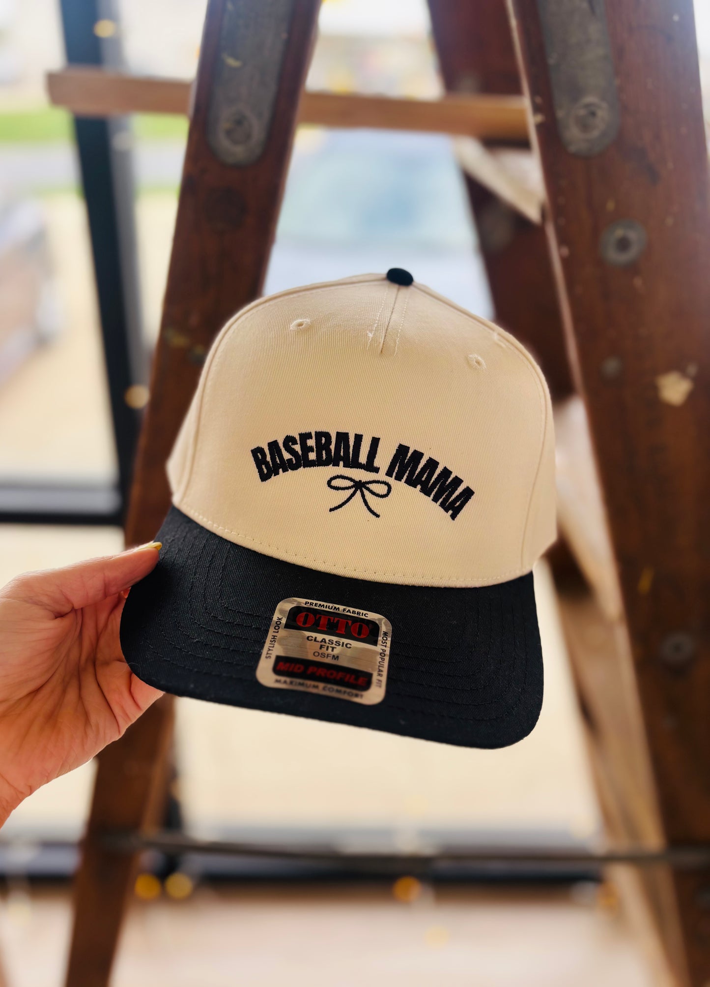"BASEBALL MAMA" Trucker Hat