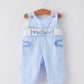 "I ♥︎ MOMMY" Smocked Overall
