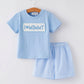 "I ♥︎ MOMMY" Smocked Shorts Set