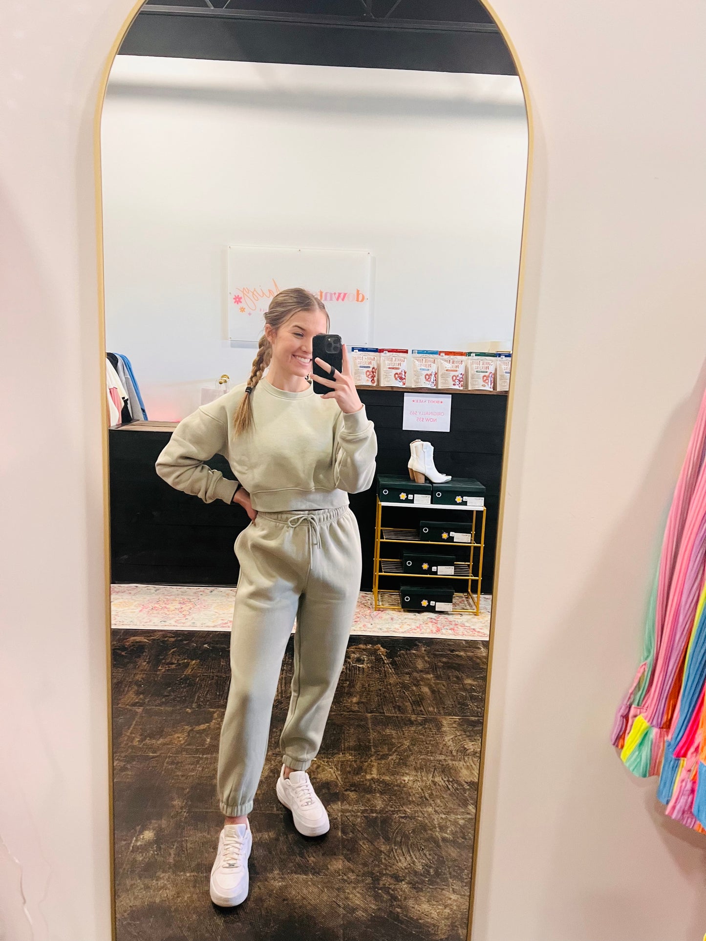 Marsh Cropped Sweatsuit