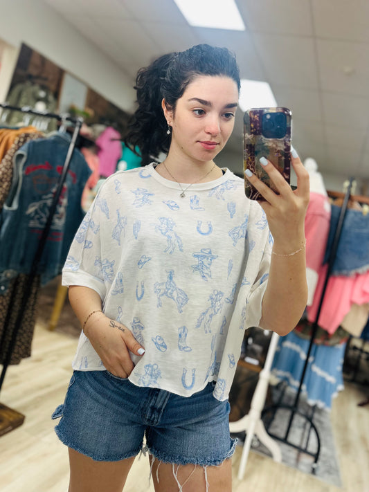 Western Dolman Top