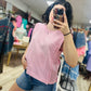 Soft Pink Cotton Tank